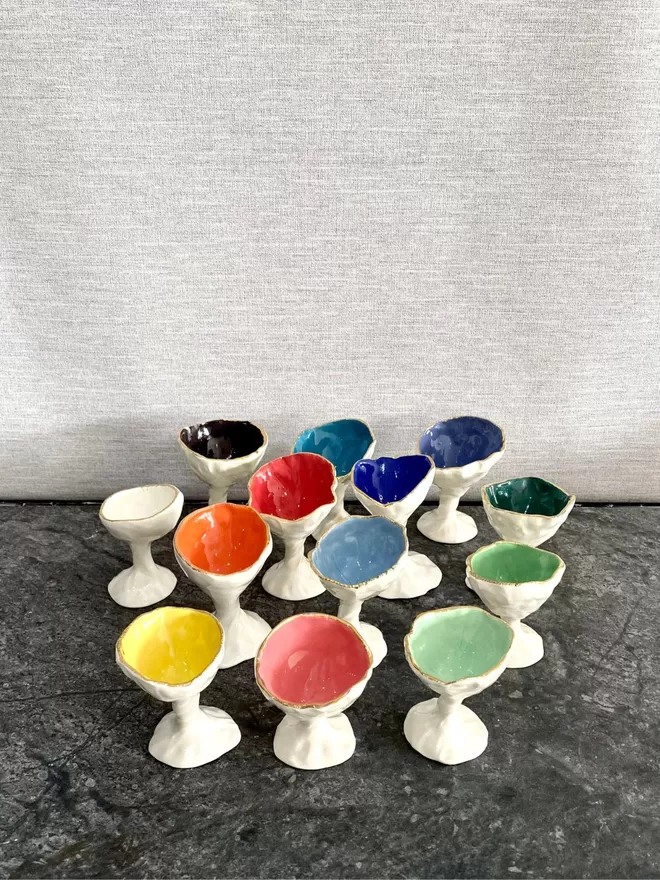 Colourful Egg Cups