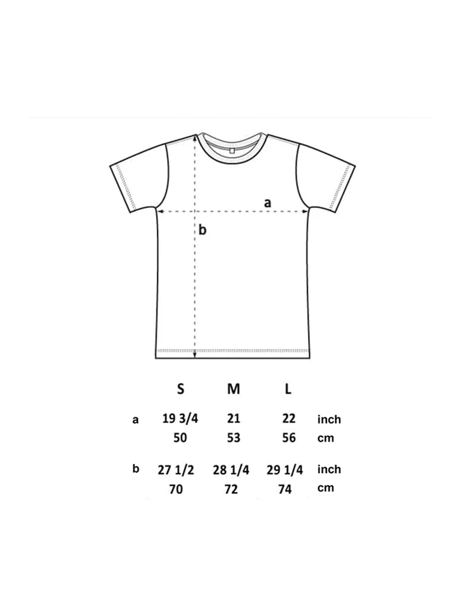 T-Shirt size guide