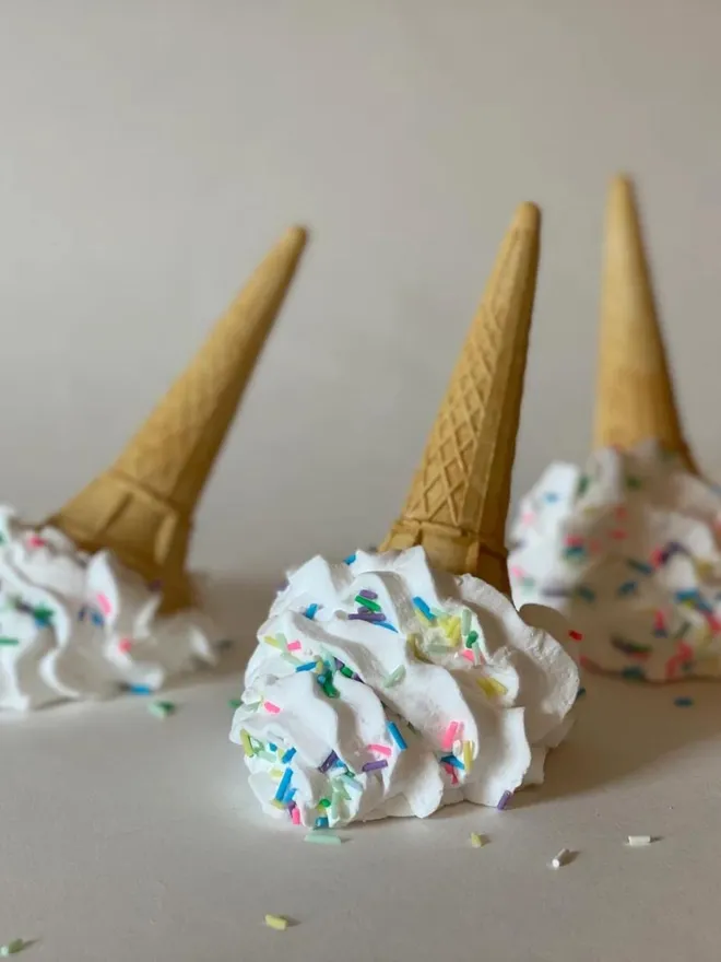 Fake food ice cream replica props