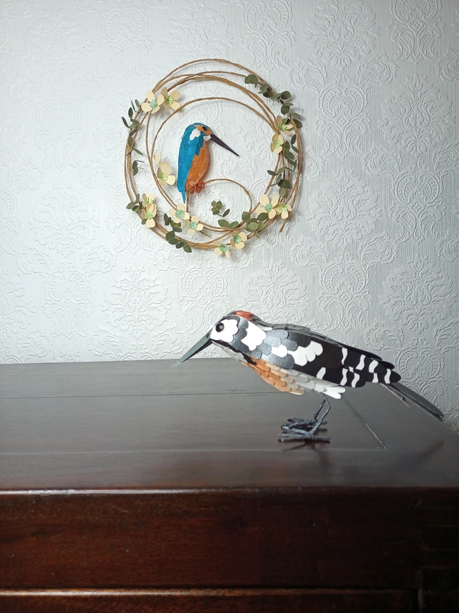 Great Spotted Woodpecker art