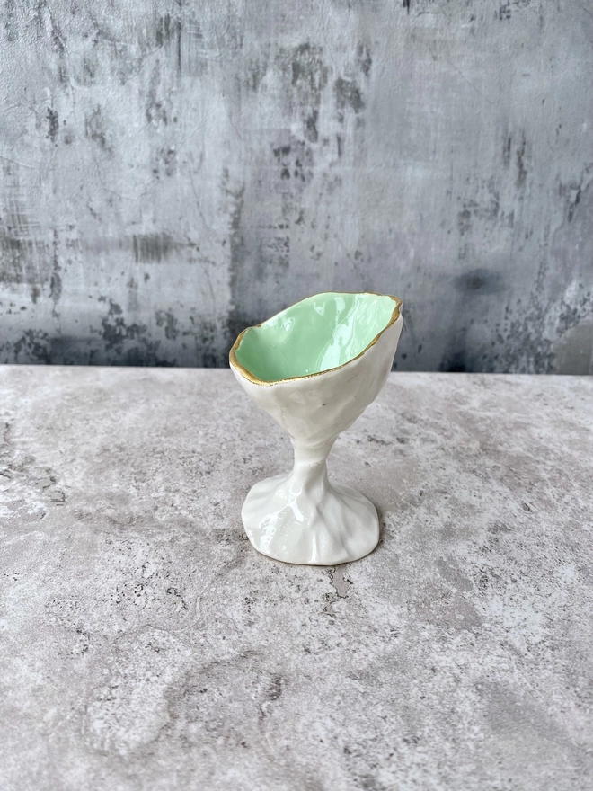 Quirky Egg Cup Mint Green