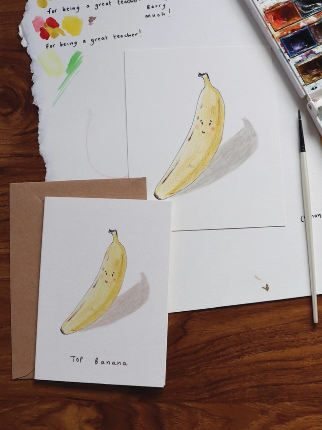 Top Banana Congratulations Card