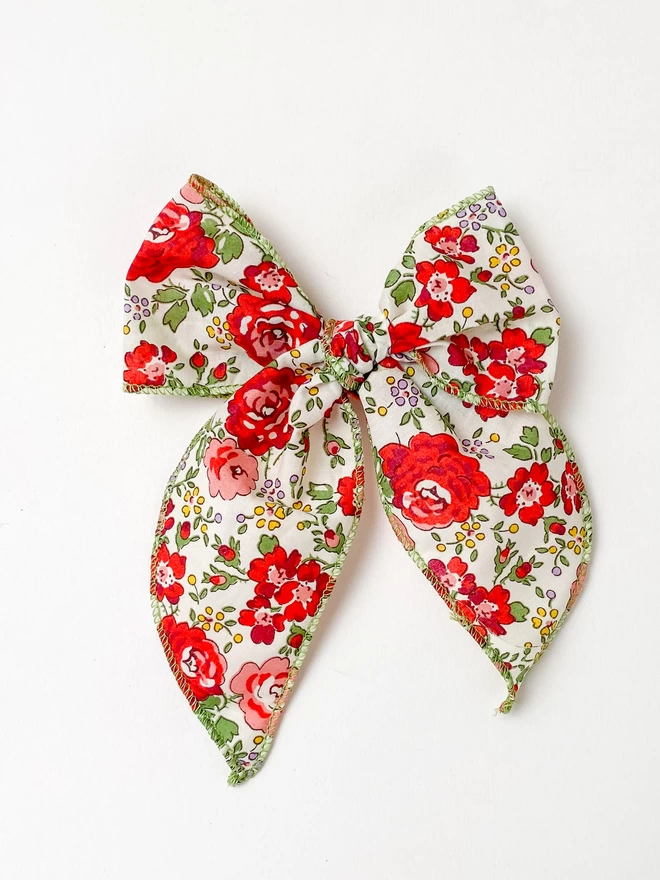 Liberty floral bow