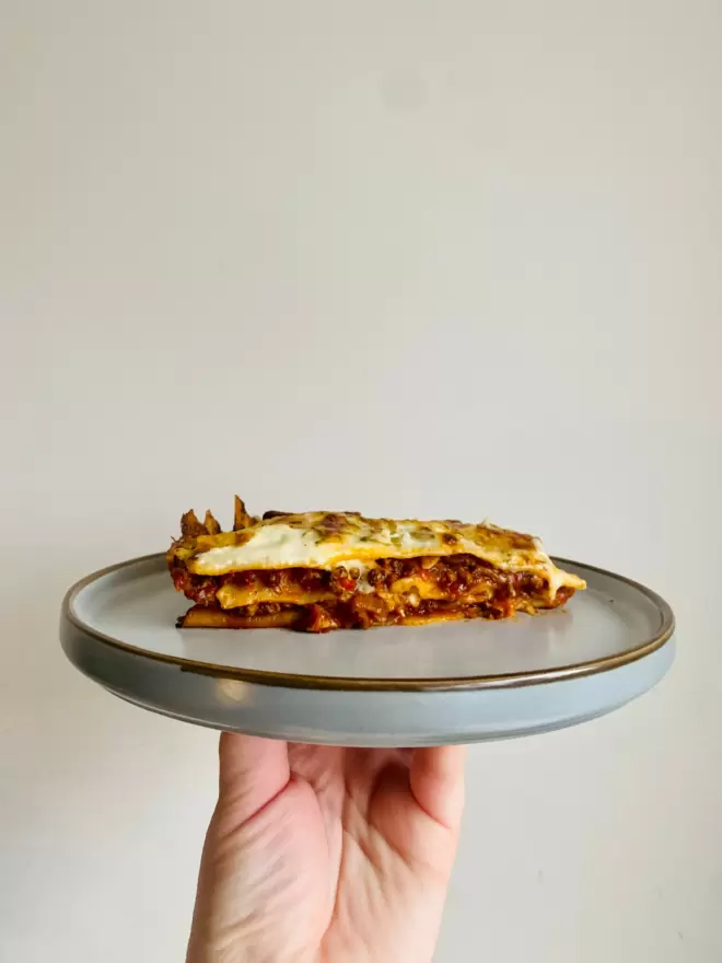 lasagne with zaatar 