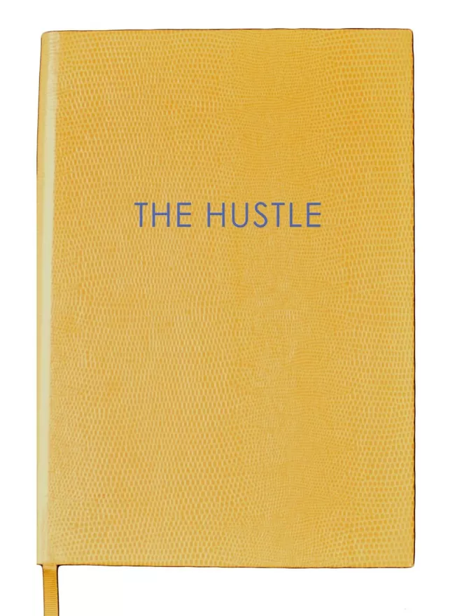 Hustle notebook yellow