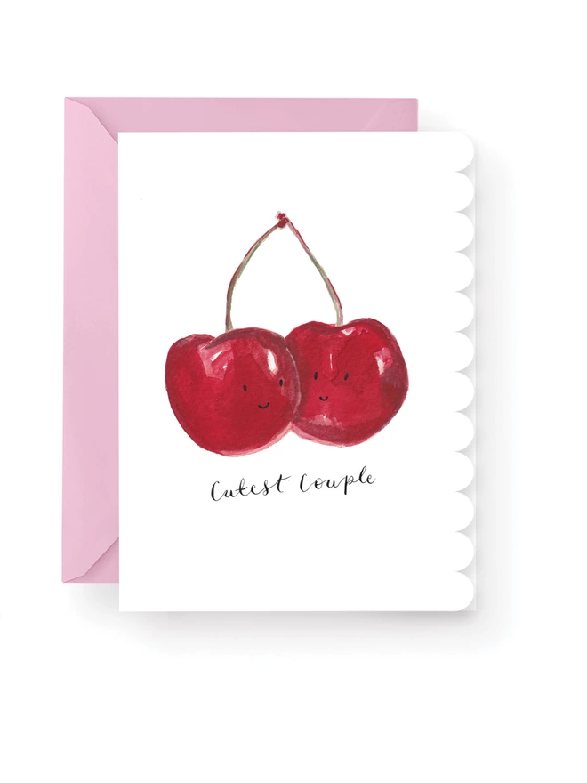 Cutest Couple Cherry Card
