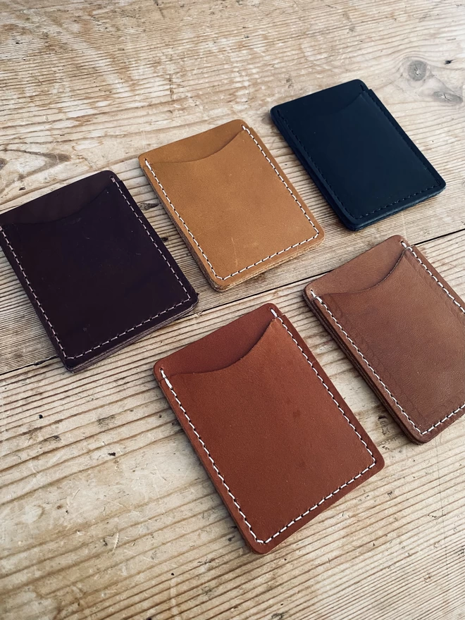 Leather brown wallet 