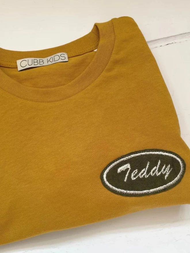 Personalised Embroidered Kids' T-Shirt