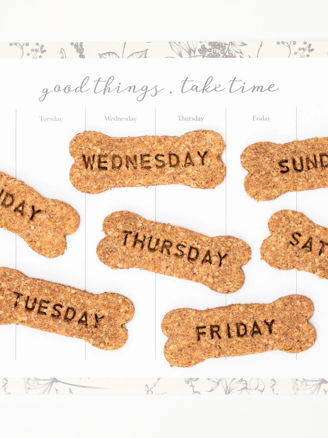 14 Days of Yum Dog Treat Biscuits