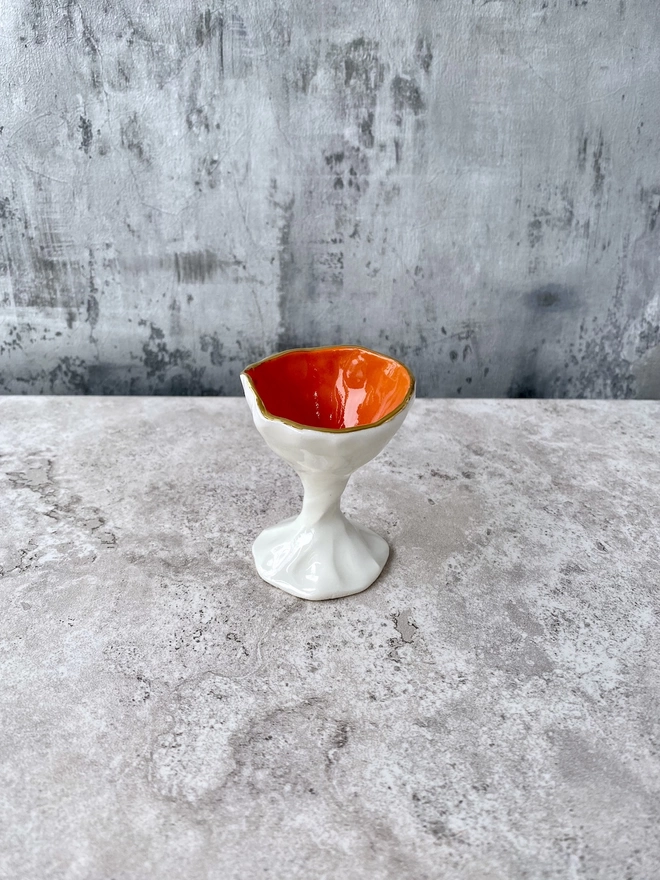 Quirky Egg Cup Orange