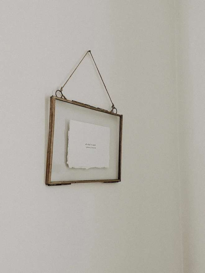 Everyday Hanging Frame