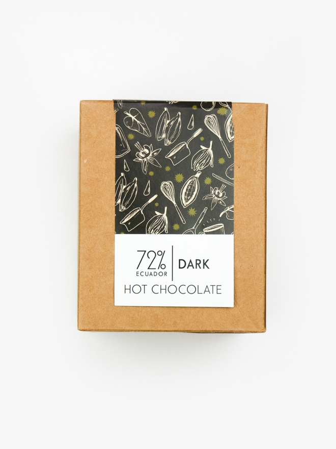 Dark Hot Chocolate - 72% Ecuadorian 1