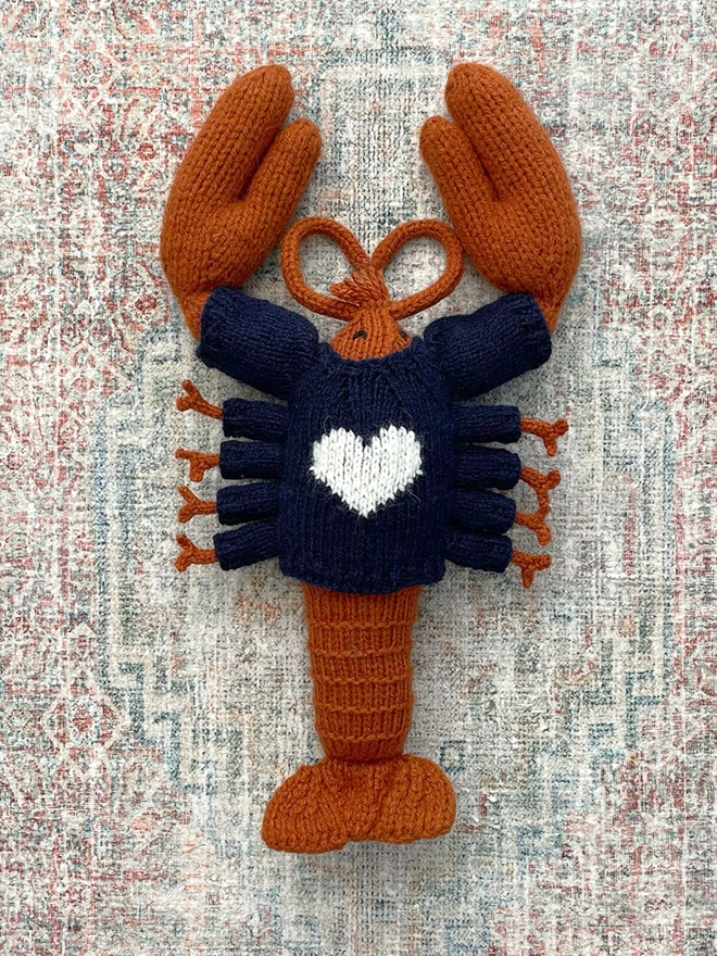Lobster heart sweater
