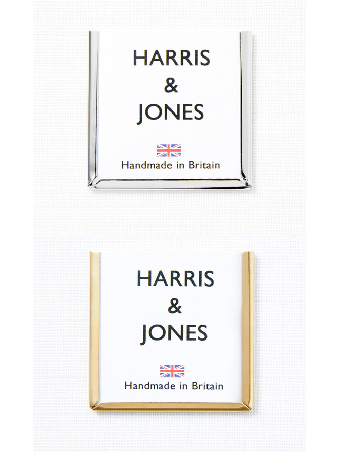 Harris and Jones Silver and Gold Card Frames