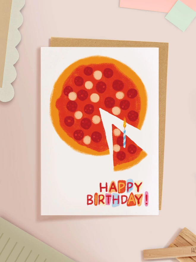 pizza birthday card image 2