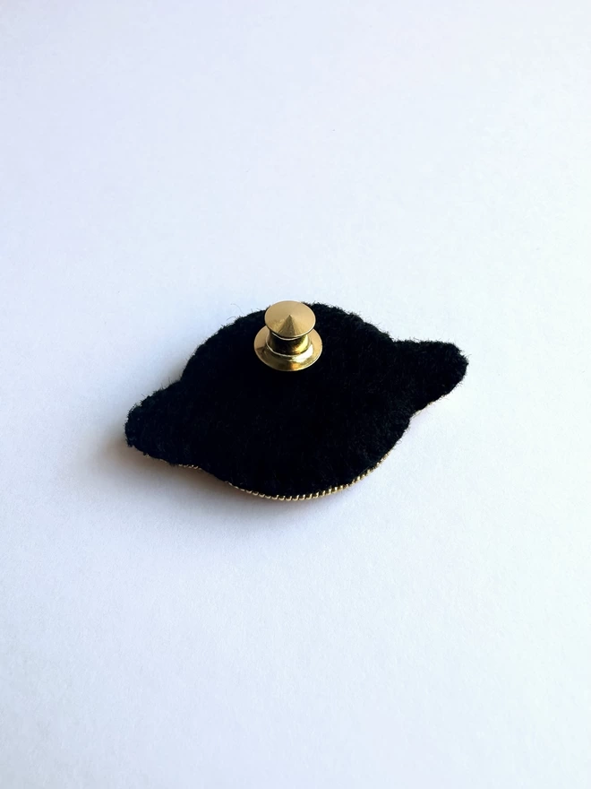 Planet brooch back pin