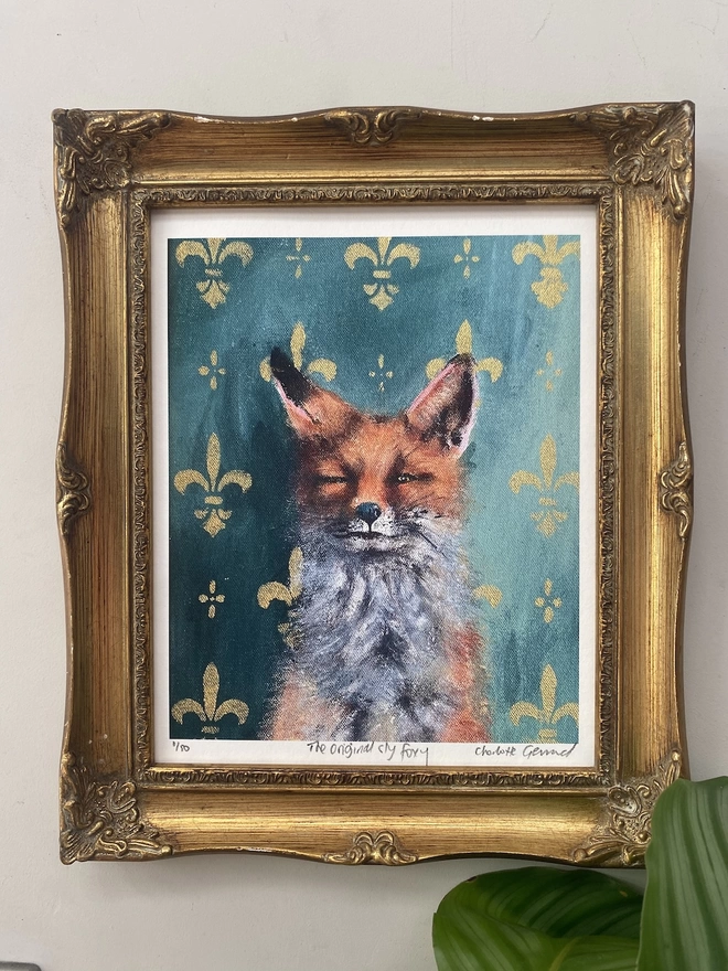 The original sly foxy print