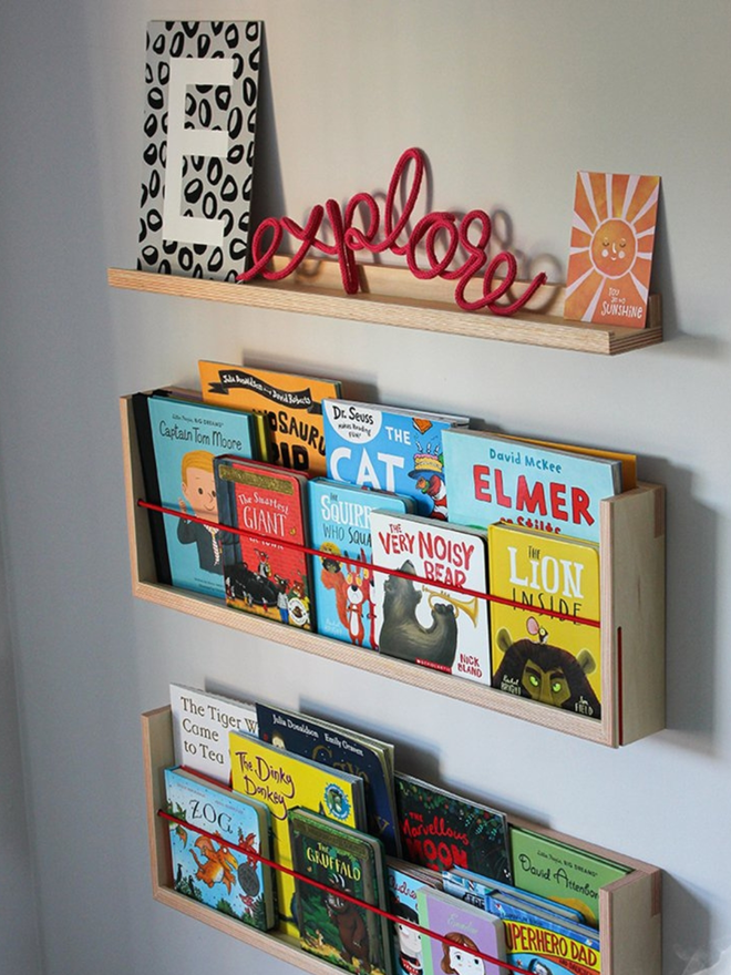 'Storyful of Colour' Ledge & Bookshelves