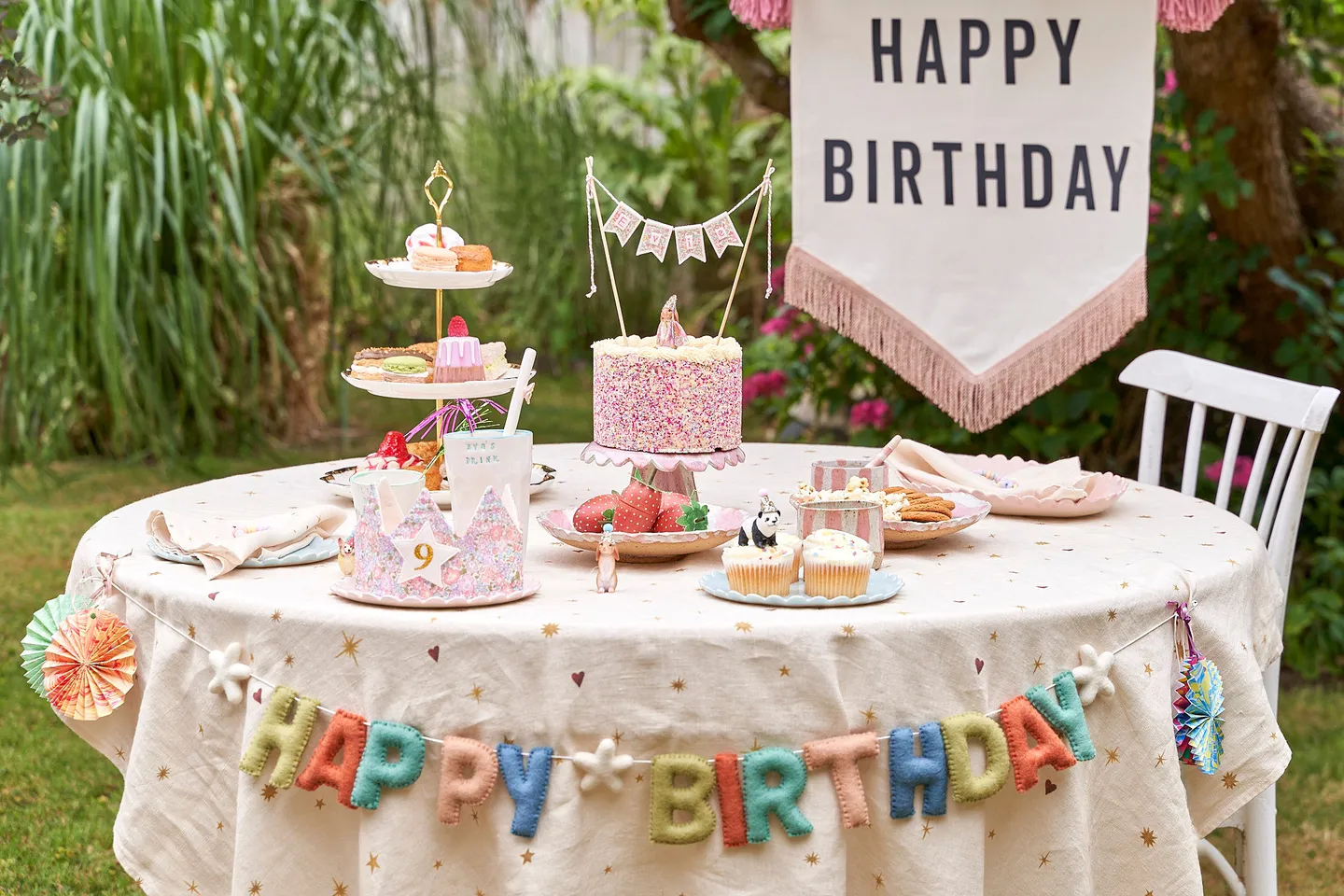Birthday party scene