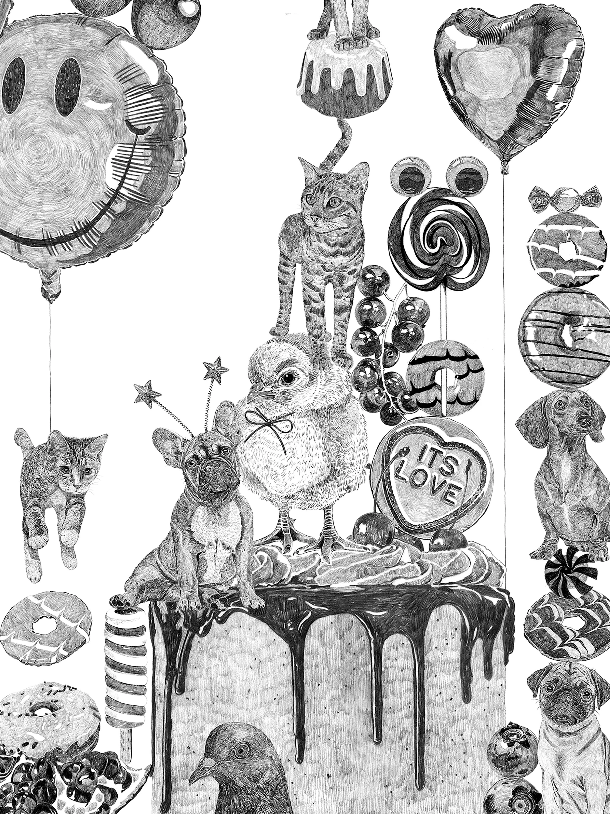 Detail of Wonderland Illustration