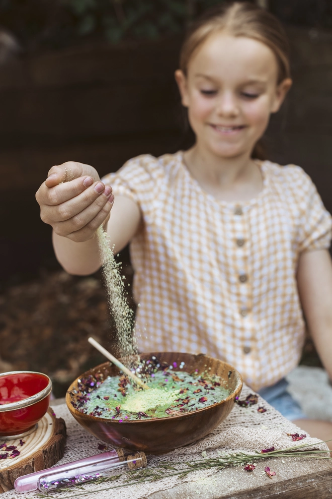 Fairy Play Kit in action 