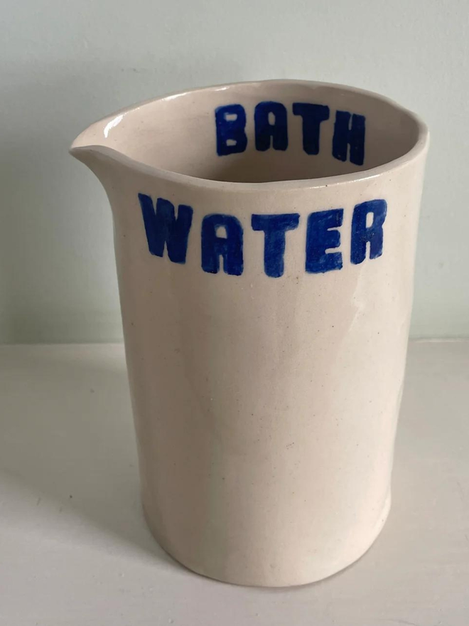 Bath Water Stoneware Jug