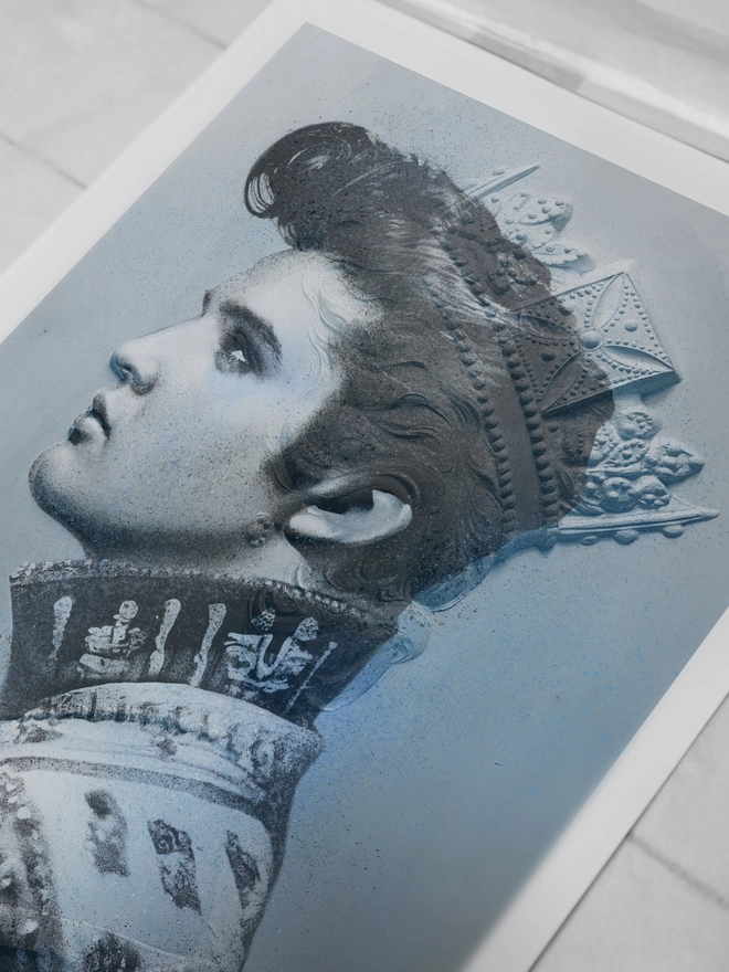 'The King' Elvis Presley Art Print