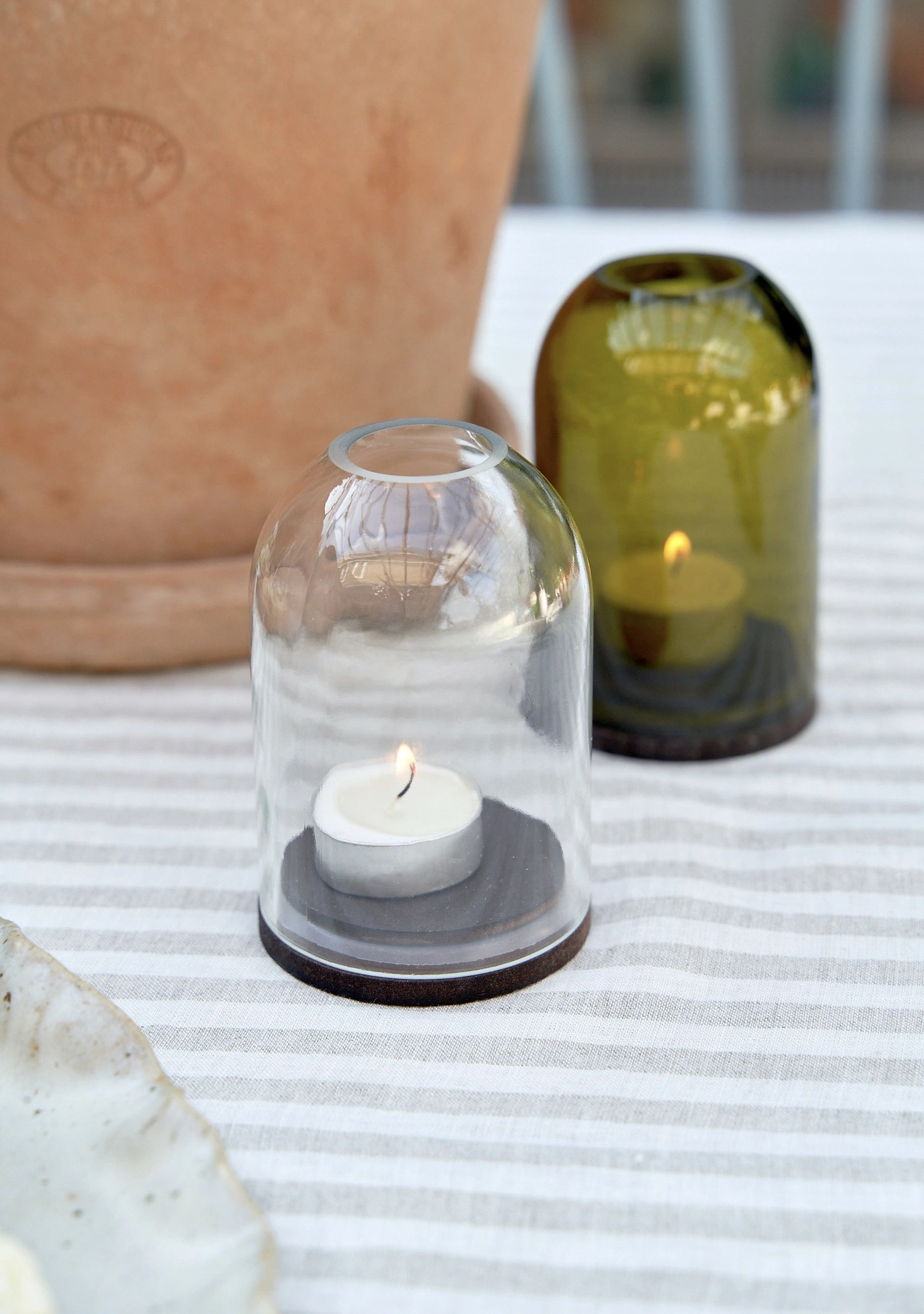 Glass dome