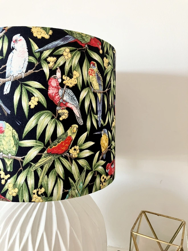 Lampshade, Bedside Lampshade, Maximalist Decor, Home Decor, Drum Lampshade, Table Lampshade, Ceiling Lampshade