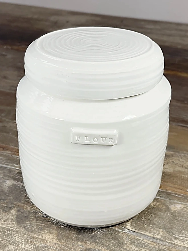 Large Flour Storage Jar