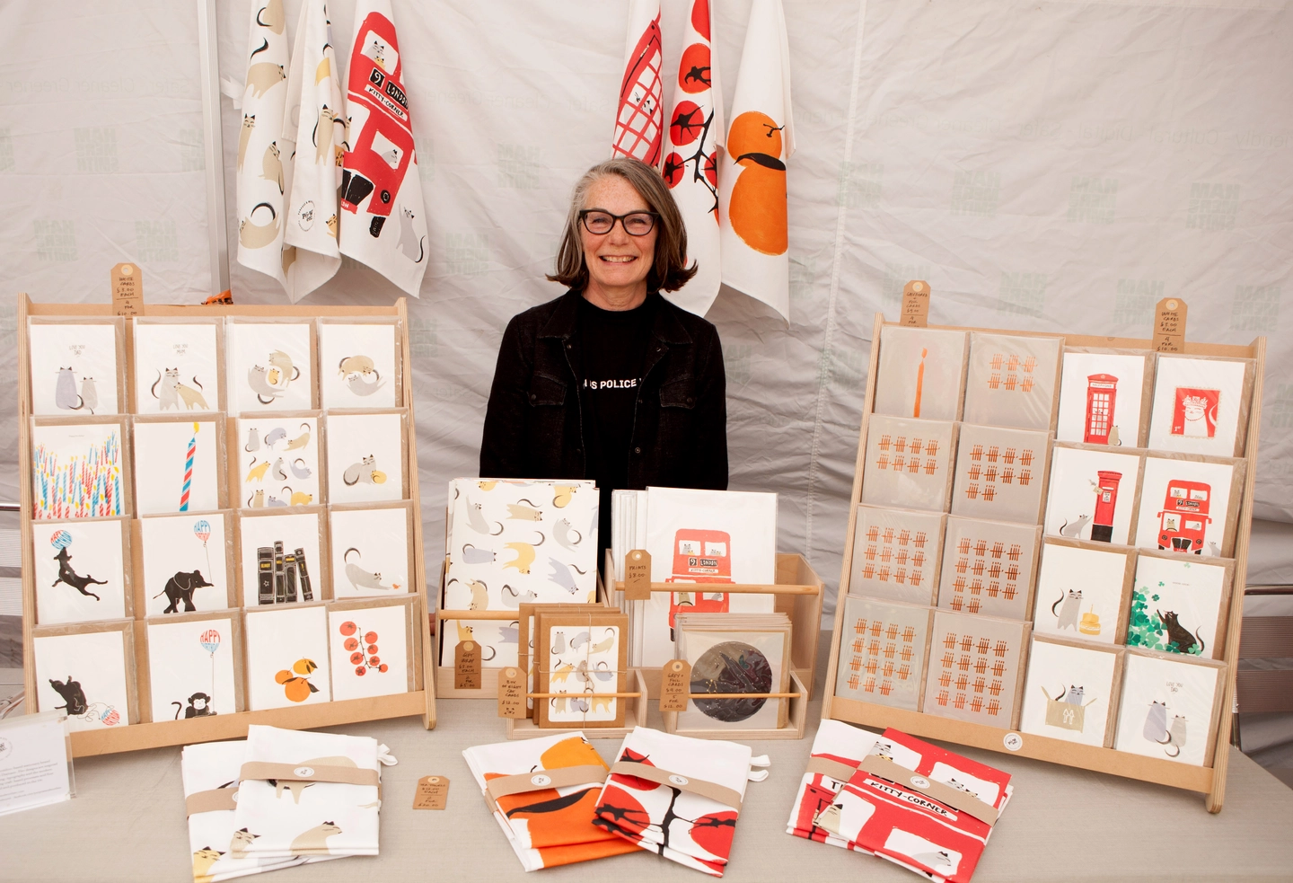 Purpose & Worth storefront image - Daphne Diamant at a market