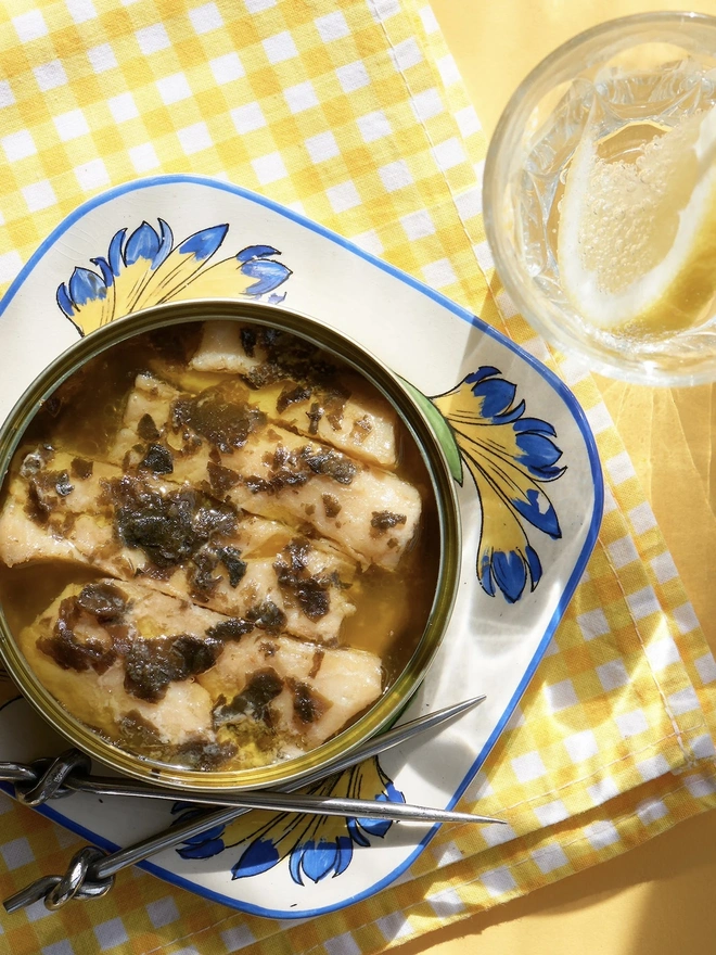 Tin of Cornish Hake With Seaweed & Butter