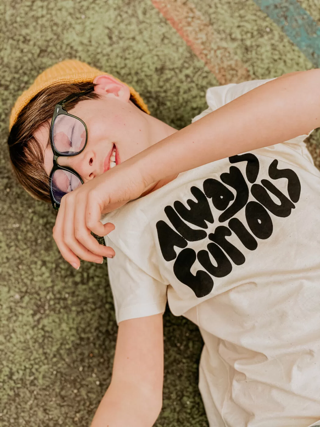 Always curious t-shirt