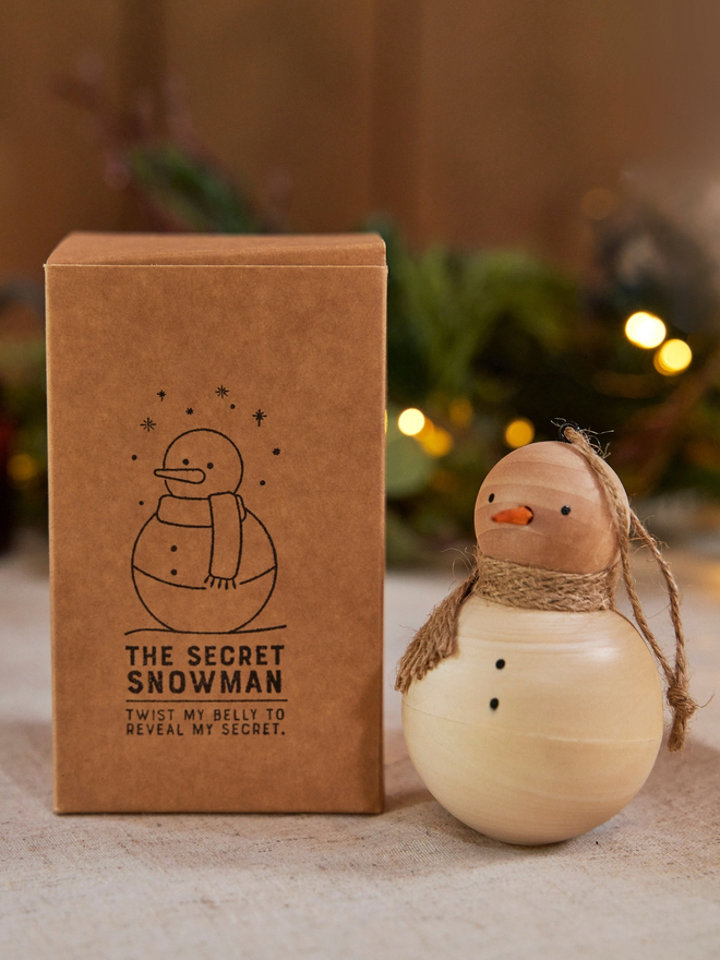 Secret Snowman Decoration