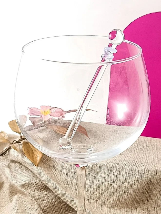 Reusable Glass Drinks Stirrer