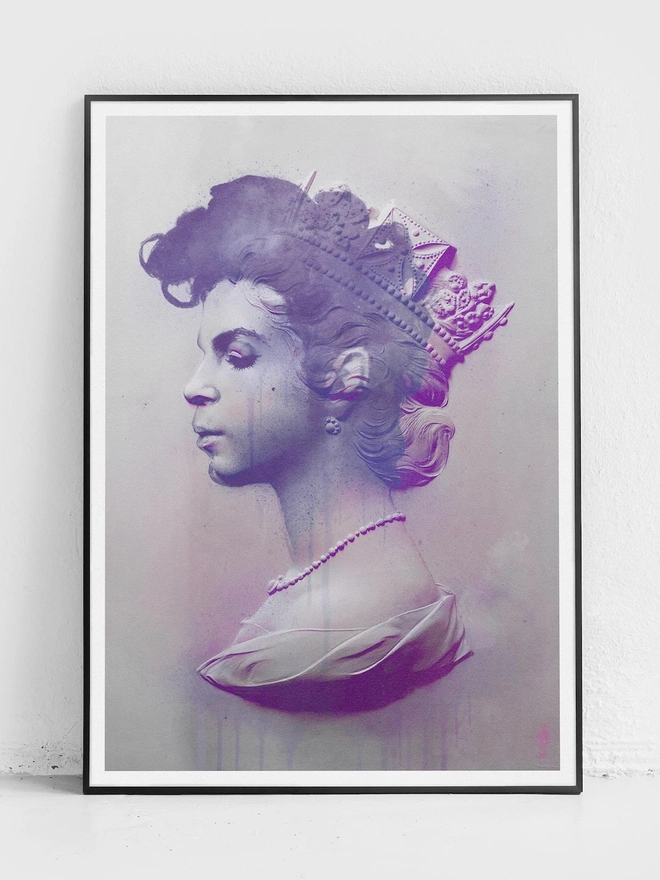 'Purple Reign' Prince Art Print