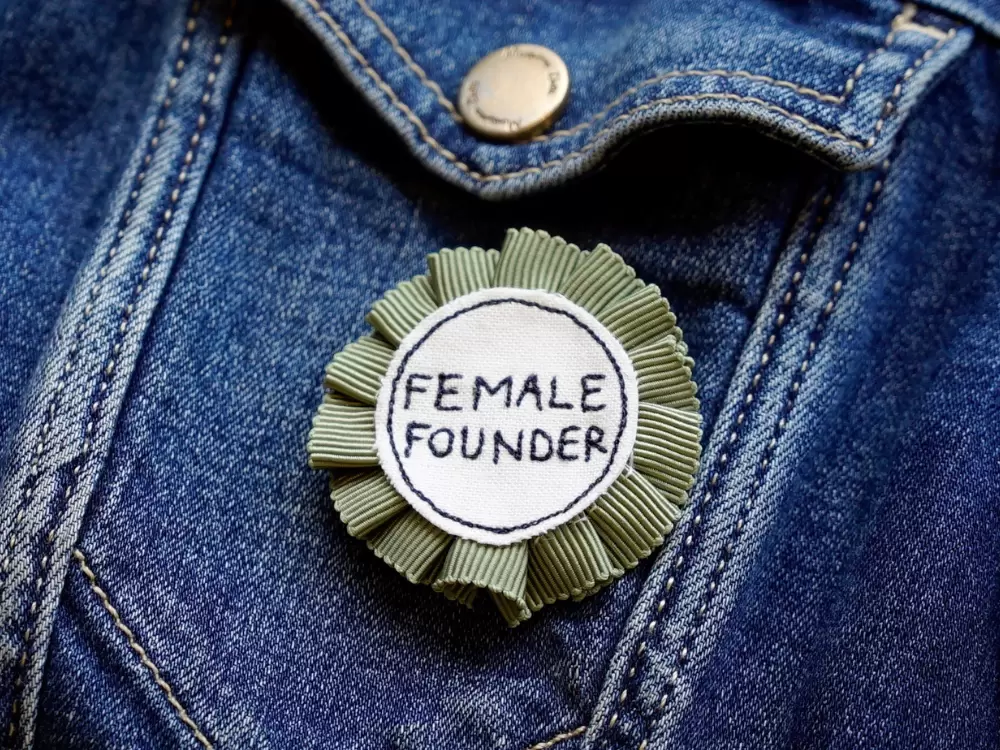 Female Founder rosette 