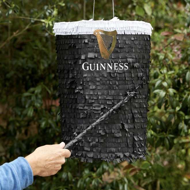 Guinness shaped pinata