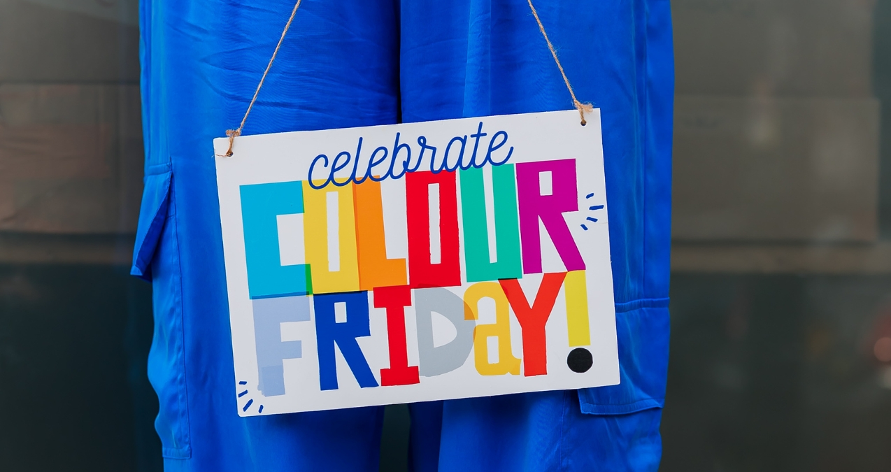 Colour Friday sign