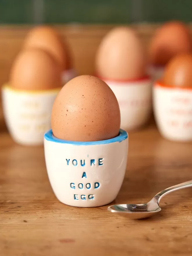 Good egg ceramic egg cup