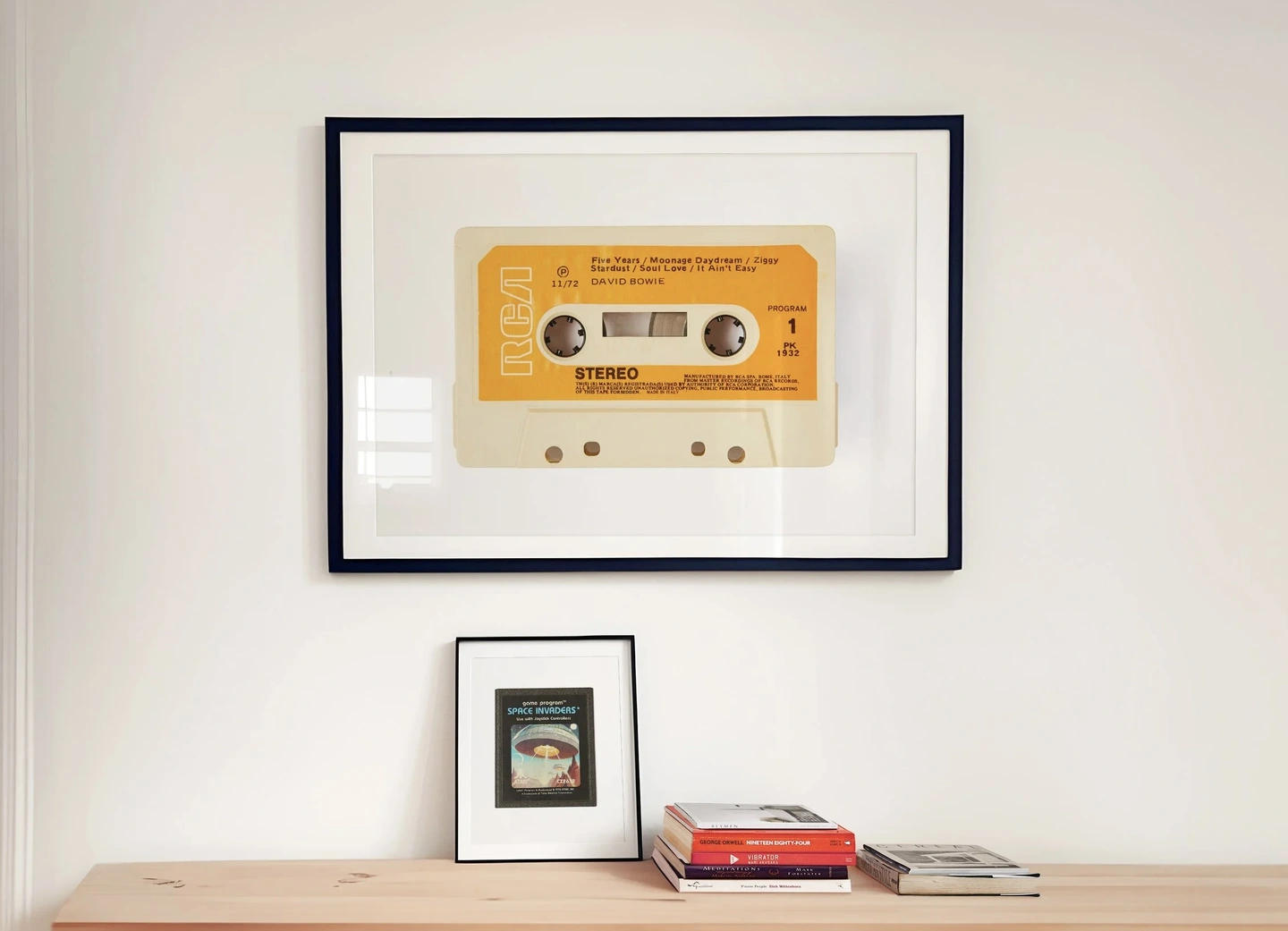 The rise and fall of ziggy stardust classic cassette print