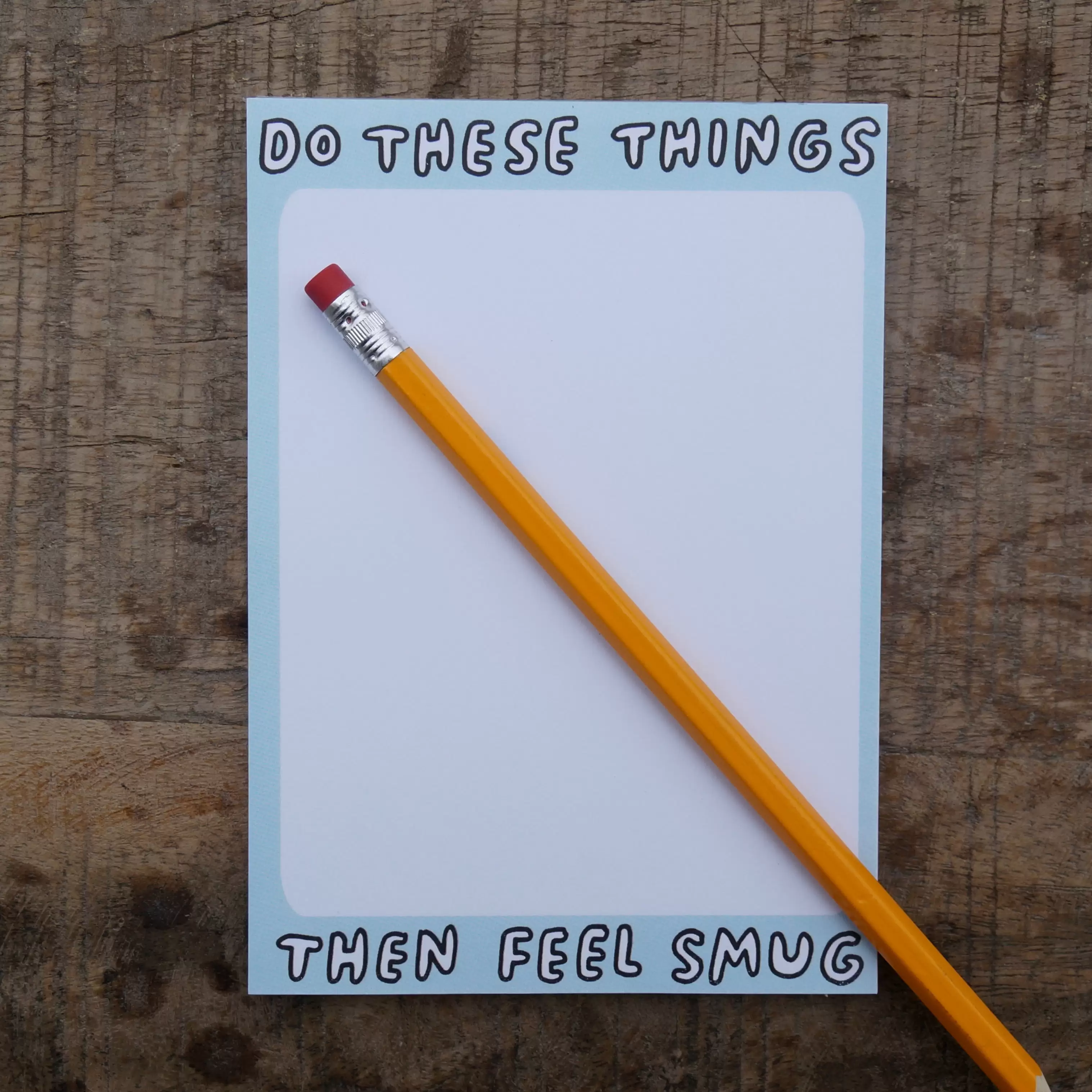 Do these things then feel snug notepad