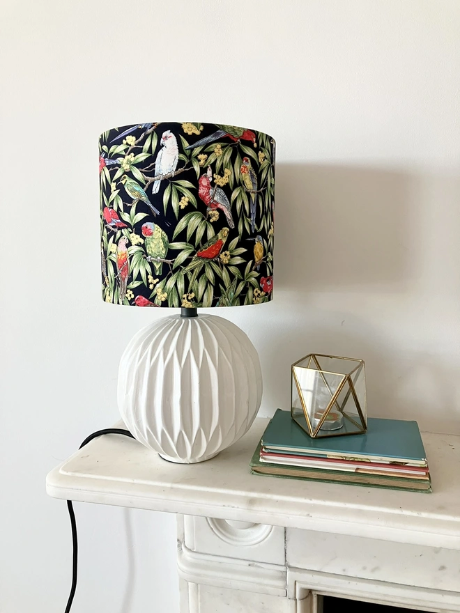 Lampshade, Bedside Lampshade, Maximalist Decor, Home Decor, Drum Lampshade, Table Lampshade, Ceiling Lampshade