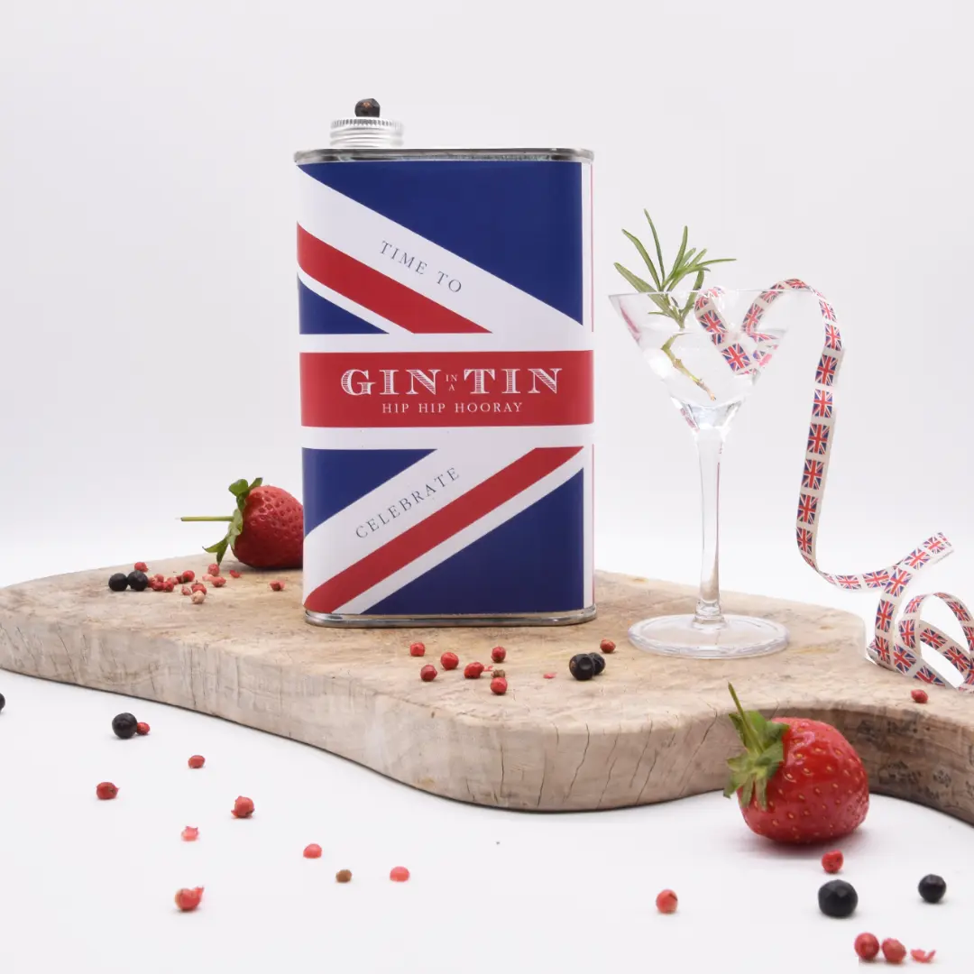 Flag Tin Of Gin