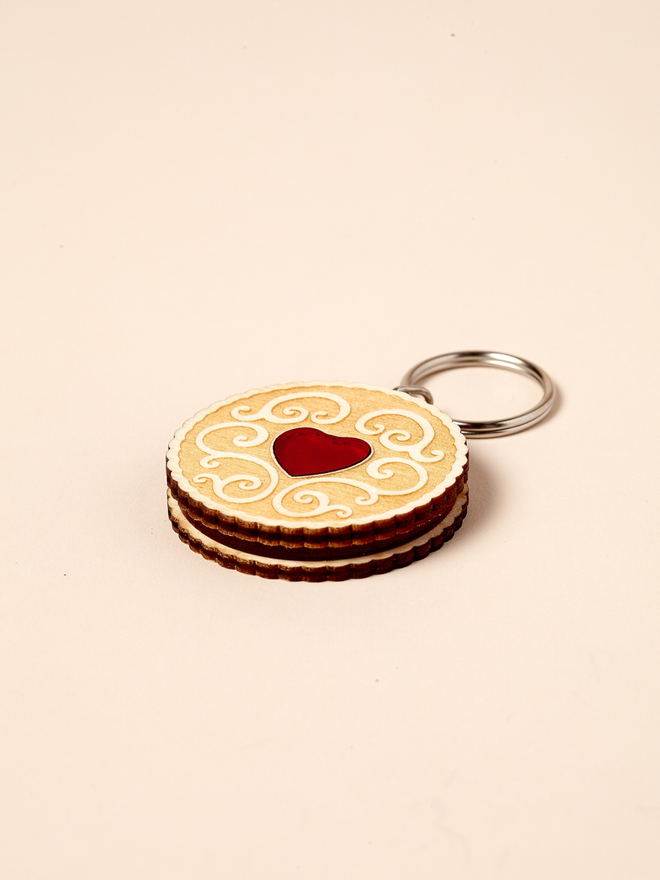 jammy dodger keyring