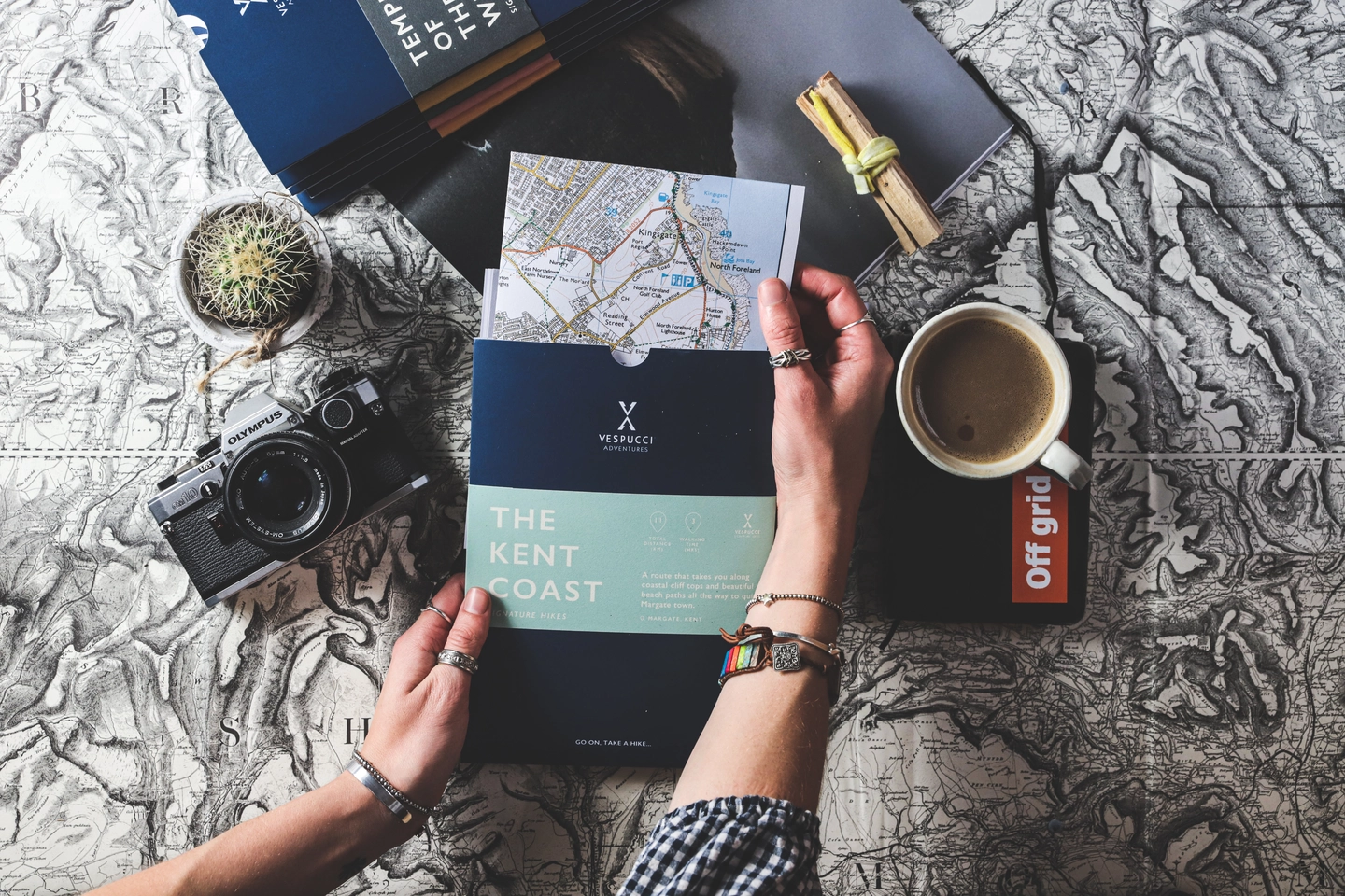 Vespucci Map amd Guidebook