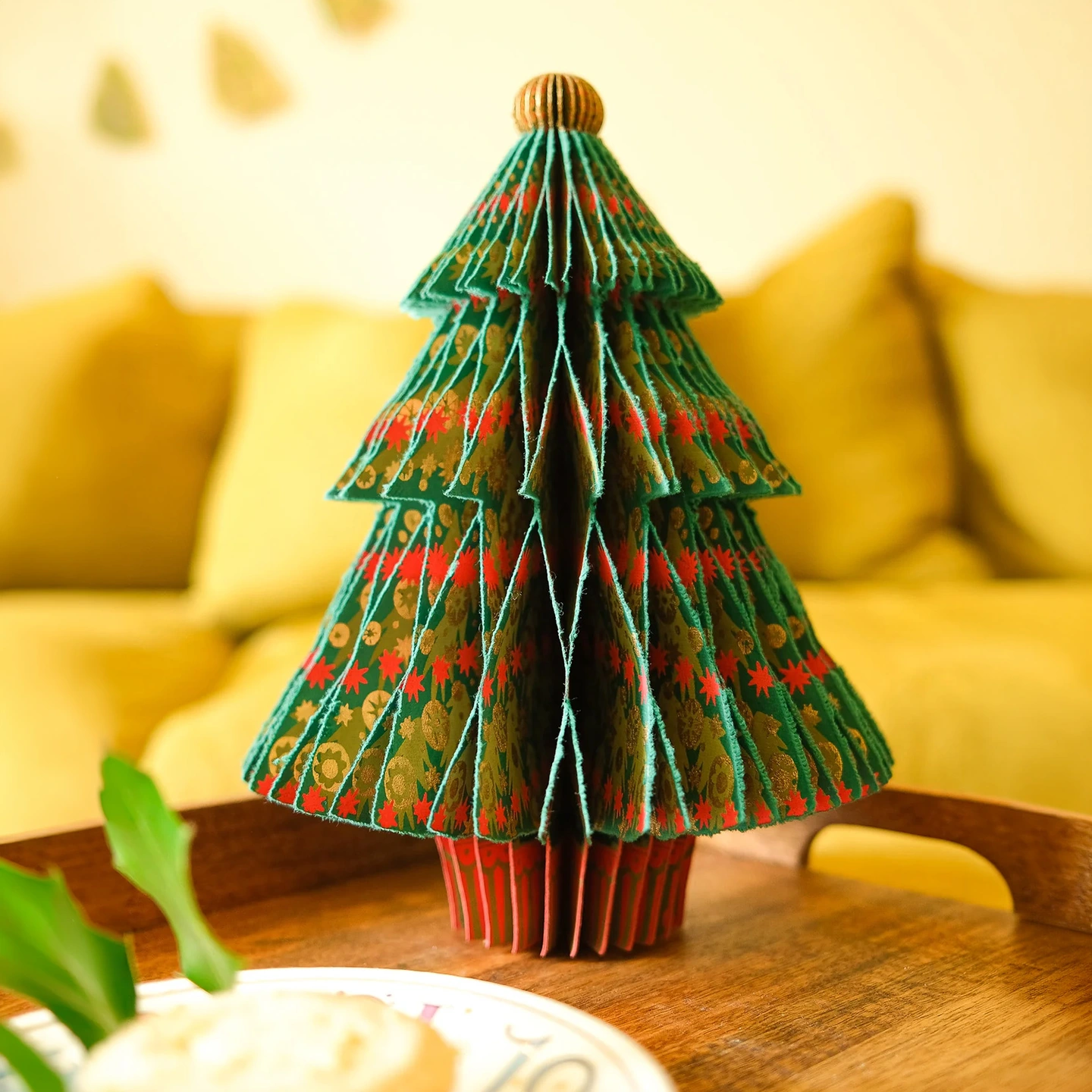 Square honeycomb Christmas tree decoration