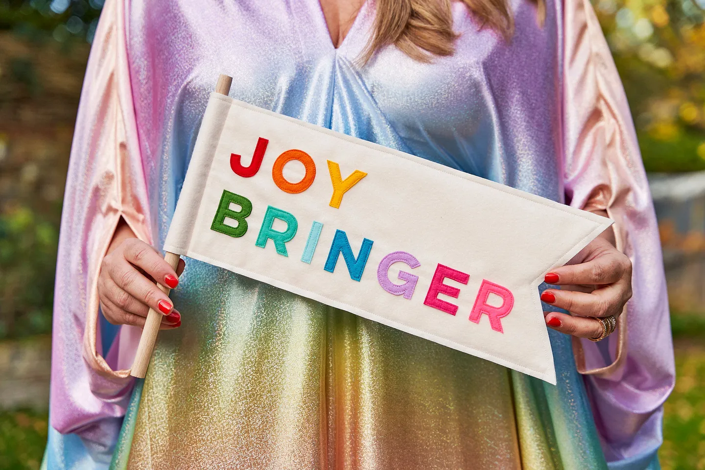 Joy bringer flag