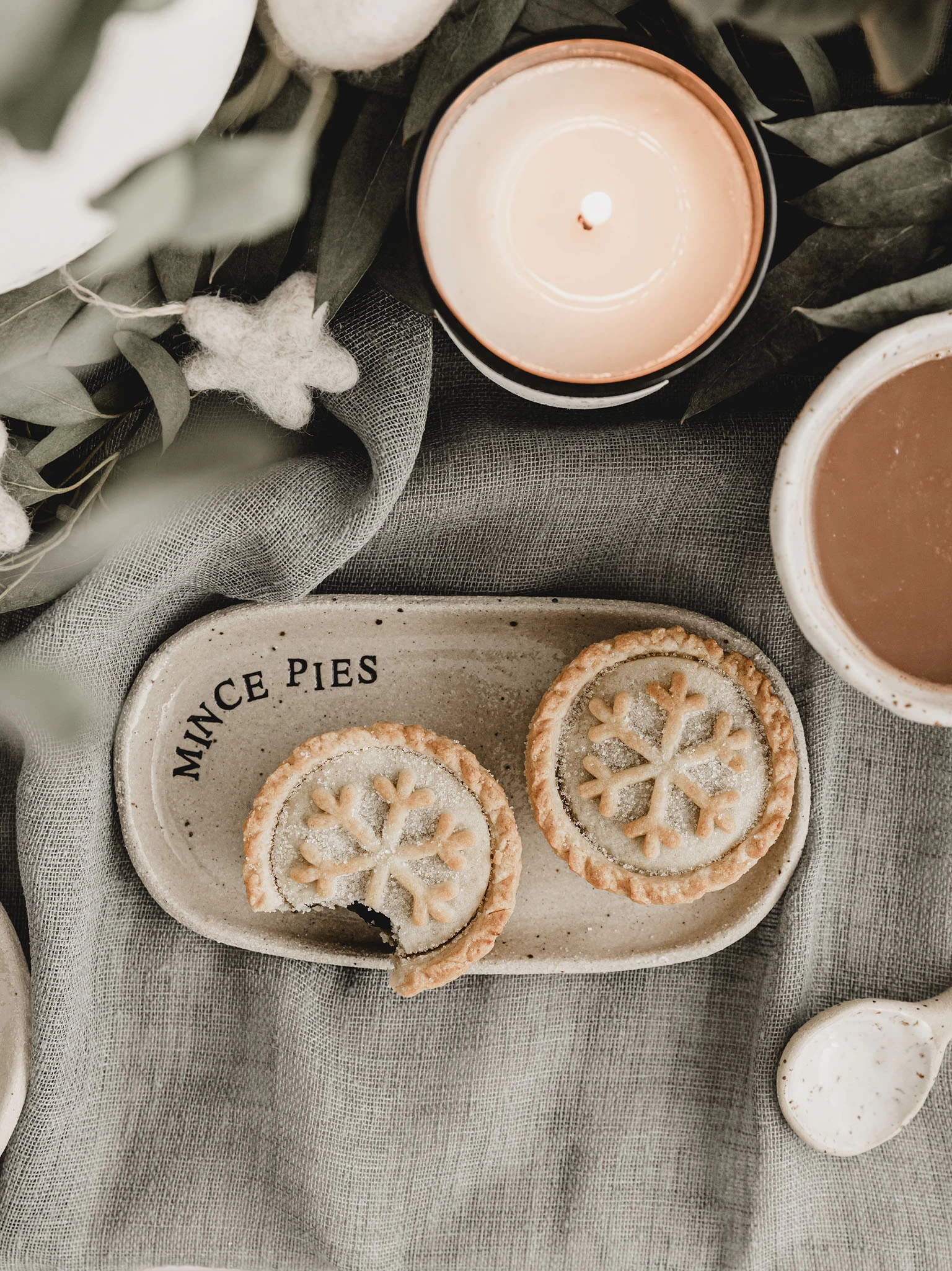 Mince pie outlet plate