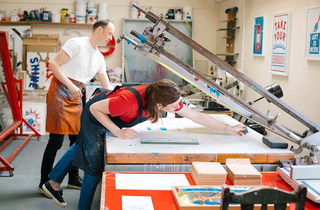 Crispin Finn Screen Printing Studio